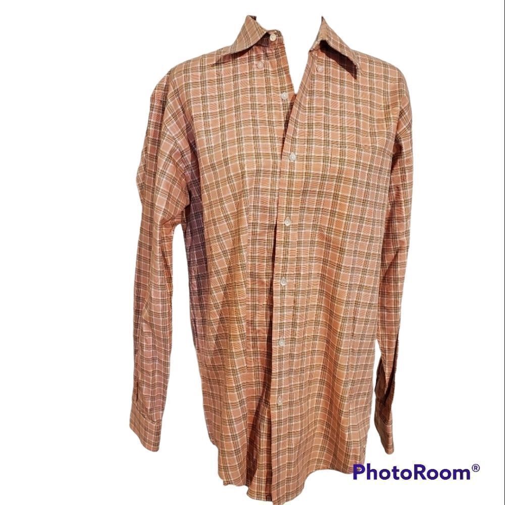 Bobby Jones Italian Luxe Cotton Sport Shirt M Tall